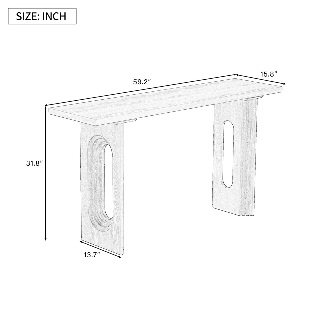 Console table