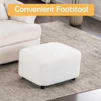 Thumbnail for Swivel Chair With Ottoman