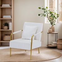 Thumbnail for Modern Velvet Accent Chair For Living Room