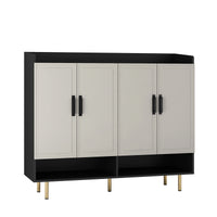 Thumbnail for Sideboard Cabinet With 4 Doors & Adjustable Shelves