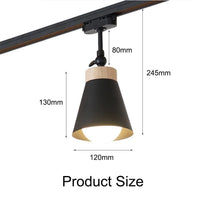 Thumbnail for 9W LED Track Light for Store Window - Aluminum Fixture with Lampshade - Casatrail.com