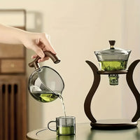 Thumbnail for Semi Automatic Kung Fu Tea Set With Infuser