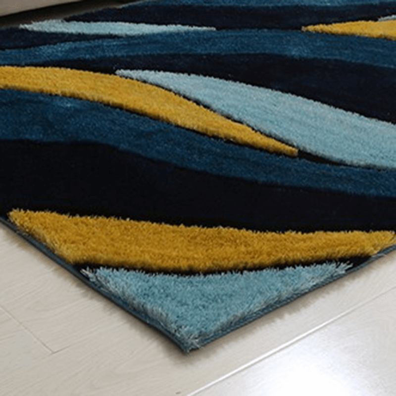 Aria Yellow and Blue Shag