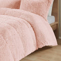 Soft Sherpa Faux Fur 2-Piece Comforter Set