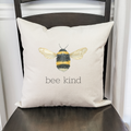 Bee Kind Pillow Cover