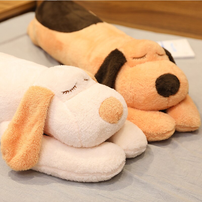Long Dog Plush Pillow for Kids' Home Decor
