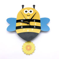 Thumbnail for Rocket Wall Clock for Kids Bedroom Home Decoration