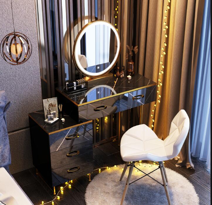 Modern Multi-Functional Dressing Table and Storage Cabinet
