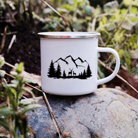 Thumbnail for Creative Enamel Coffee Mugs for Outdoor Travel - Casatrail.com