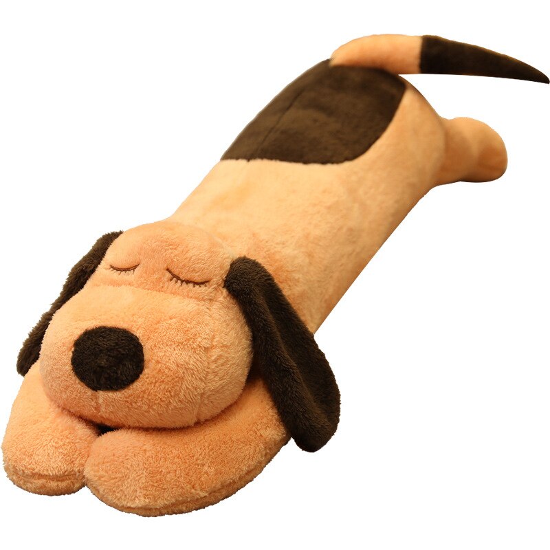 Long Dog Plush Pillow for Kids' Home Decor