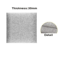 Thumbnail for Soft Bag Bed Headboards with Anti-Collision Self-Adhesive Decor Stickers