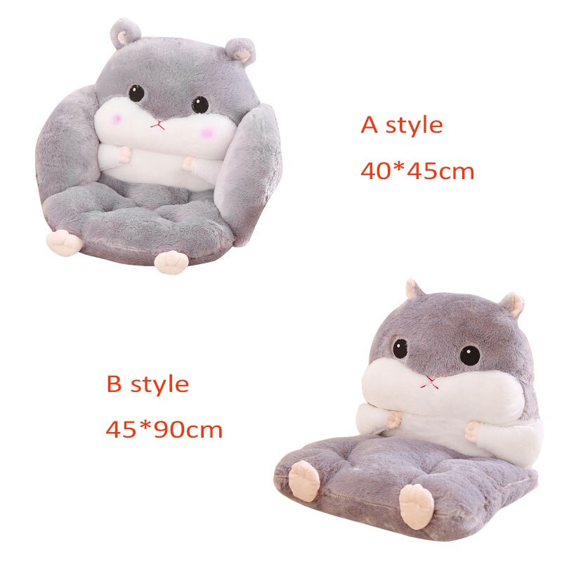 Cartoon Hamster Seat Cushion