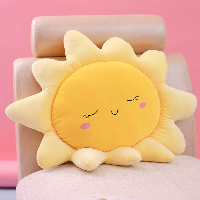 Sun Cloud Charming Plush Pillow