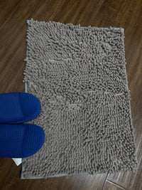 Thumbnail for Microfiber Chenille Bath Mat, Anti-Slip, Water Absorbent