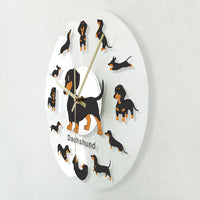 Thumbnail for Dachshund Print Wall Clock - Decorative Watch for Kids