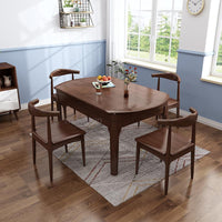 Thumbnail for Japanese Solid Wood Folding Dining Table