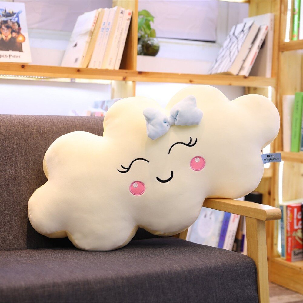 Giant Kawaii Cloud Plush Pillow