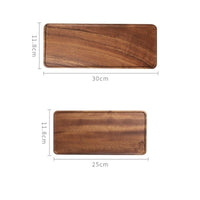 Thumbnail for Natural Wooden Tray - Rectangular Plate