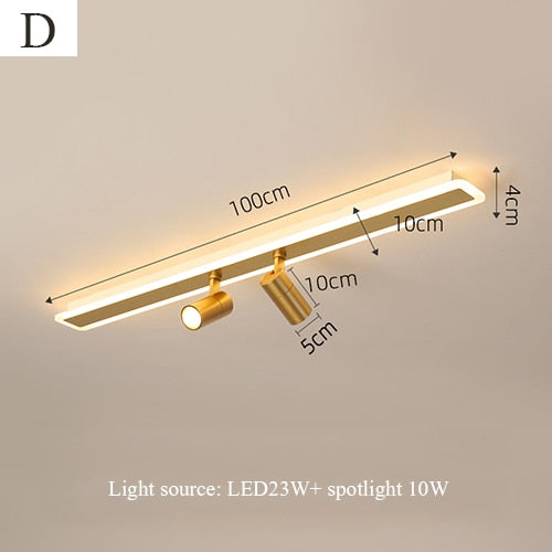 LED Track Ceiling Lamp for Modern Interiors