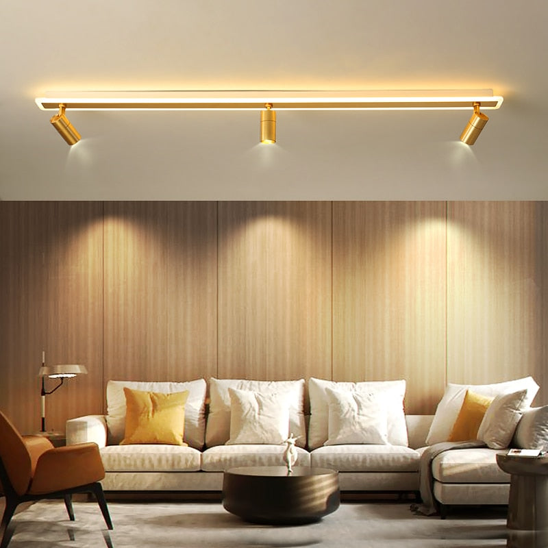 LED Track Ceiling Lamp for Modern Interiors