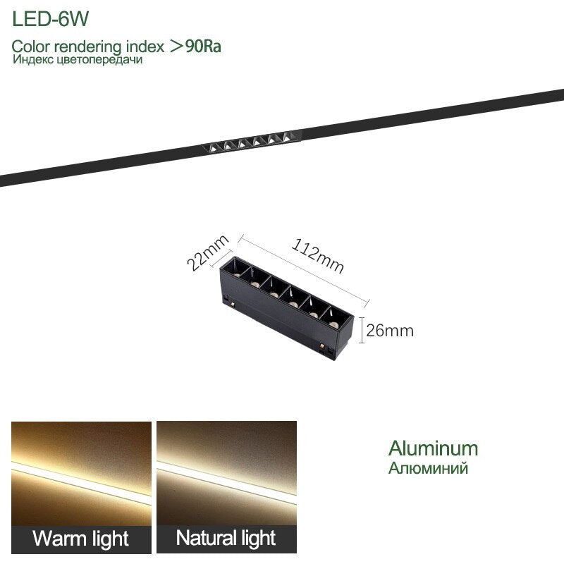 N1 Modern Magnetic Recessed LED Spotlights