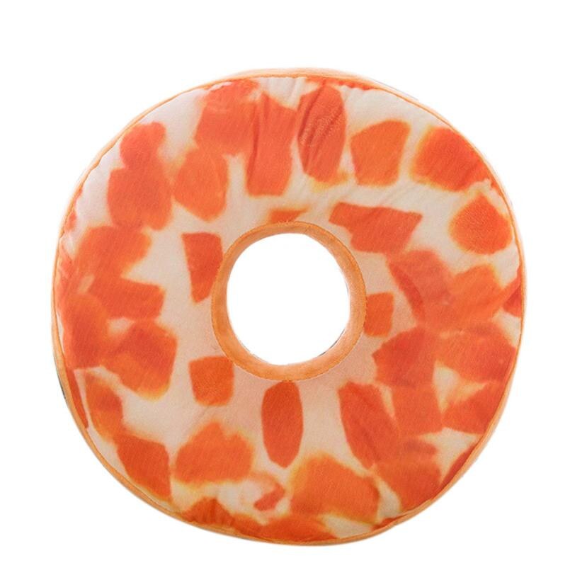 Donut-Shaped Cushion Cover for Home Decor