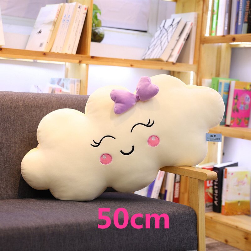 Giant Kawaii Cloud Plush Pillow