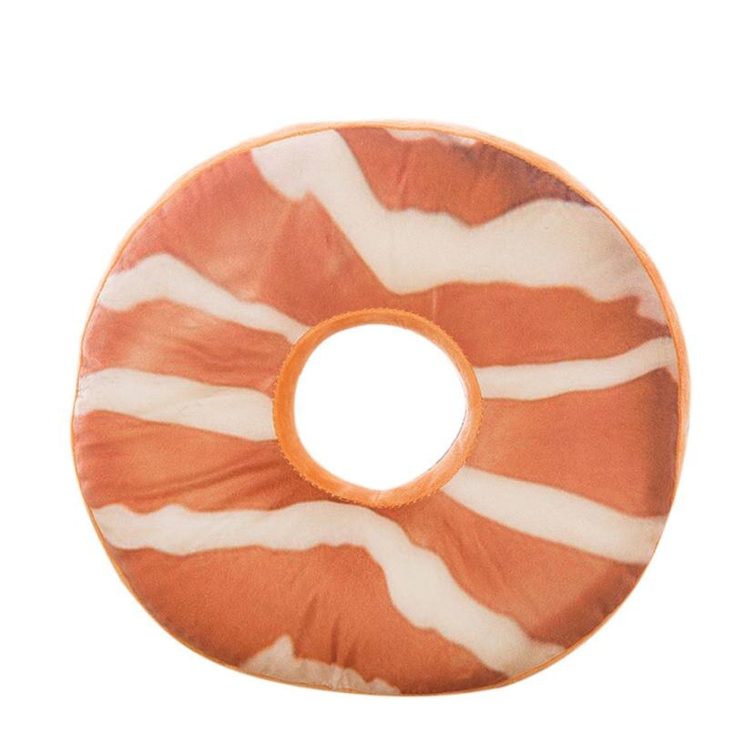 Donut-Shaped Cushion Cover for Home Decor