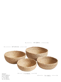 Thumbnail for Kata Candy Bowl - Natural (Set of 4)