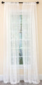 Falling Snowflake Sheer Curtain