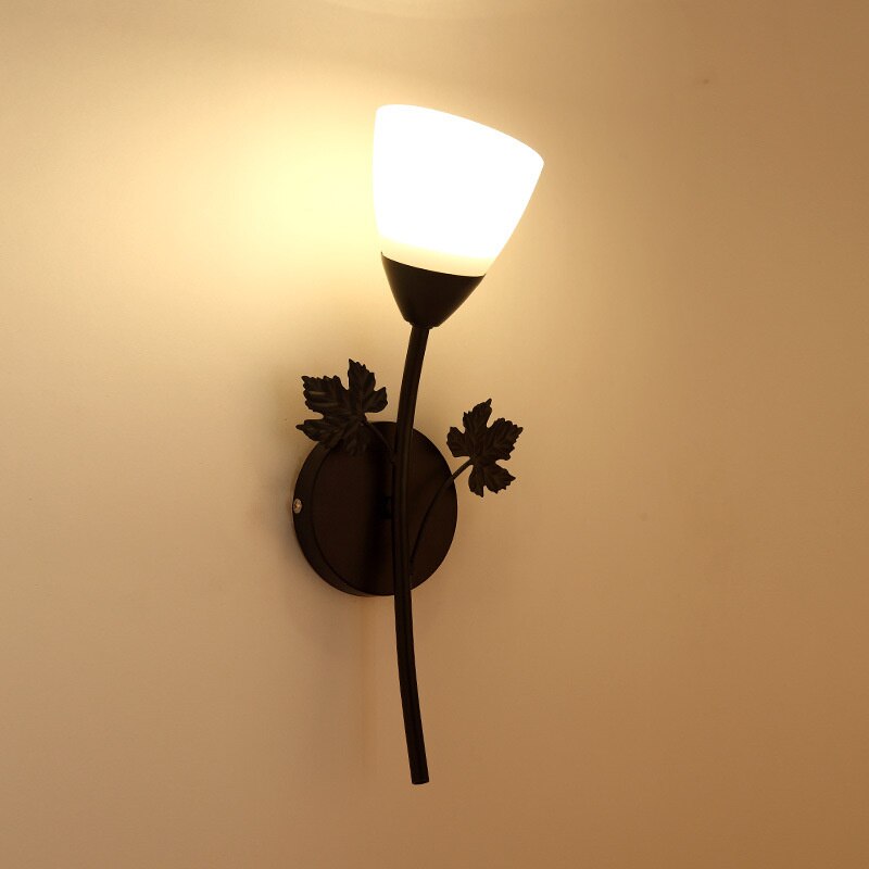LED Swing Arm Wall Lamp for Kitchen Decor Bedside Cute Functional