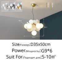 Thumbnail for Colorful Flash LED Modern Chandelier
