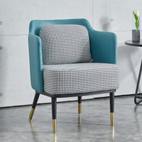 Thumbnail for Unique Iron Armrest Indoor Accent Chair