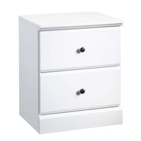Thumbnail for Parklane Nightstand in Soft White/Brown Finish
