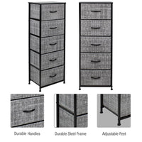 Thumbnail for Dresser Storage Tower with 5 Drawers