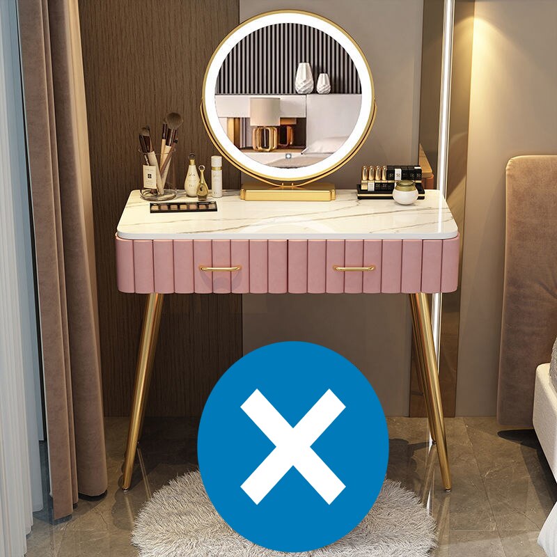 Multi-functional Dressing Table with LED Mirror