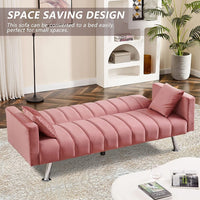 Thumbnail for Modern Velvet Sleeper Sofa