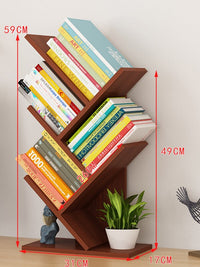 Thumbnail for 4-Shelf Tree Bookshelf Display Stand