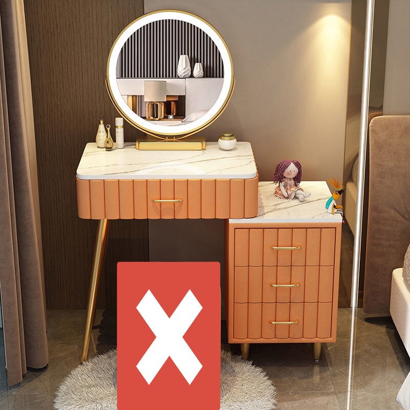 Multi-functional Dressing Table with LED Mirror