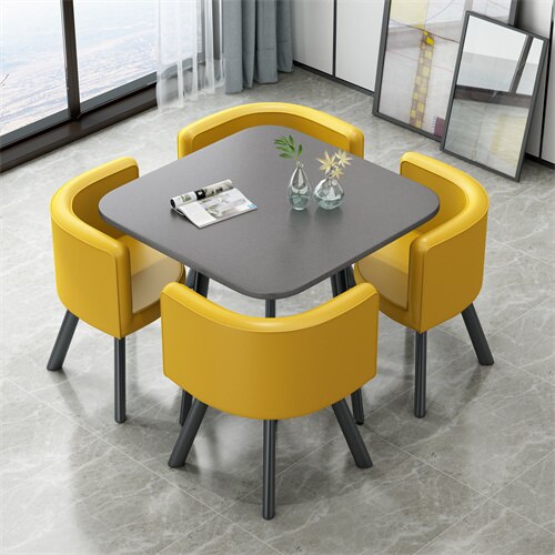 Waterproof Study Dining Table for Small Spaces