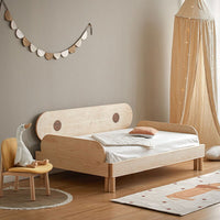 Thumbnail for Solid Wood Kids Bed with Foldable Sofa - Multifunctional