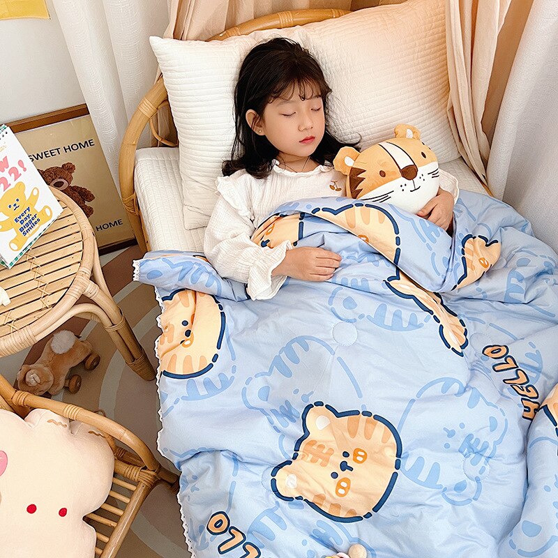 Summer Cotton Quilt for Kids - Air-conditioned Comforter