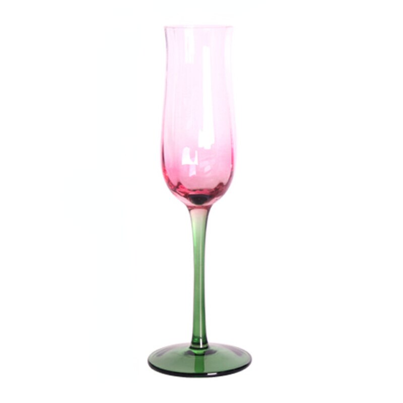 Creative Prismatic Goblet for Cocktails and Champagne