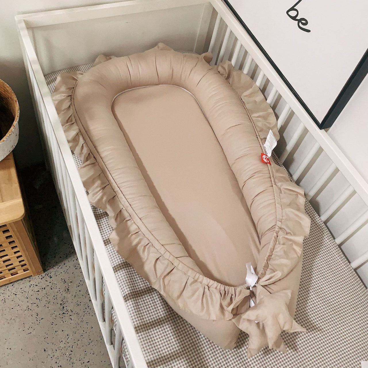 Portable Baby Crib Pillow Cotton Mattress