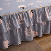 Thumbnail for Princess Lace Bed Skirt with Pillowcase