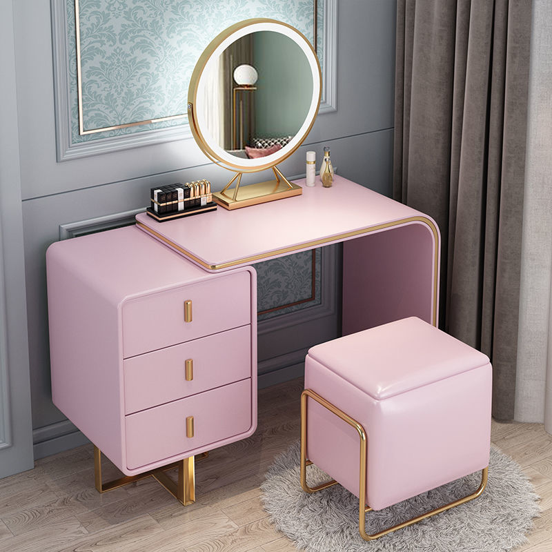 Luxury Dressing Table with Lights and Mirror