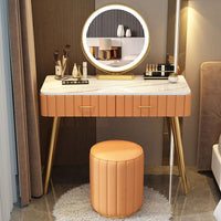 Thumbnail for Multi - functional Dressing Table with LED Mirror - Casatrail.com