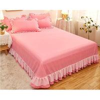 Thumbnail for Cute Pink Quilt Cover 4-Piece Luxury Bedding Set