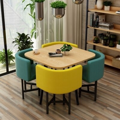 New Dining Table Set with 4 Chairs