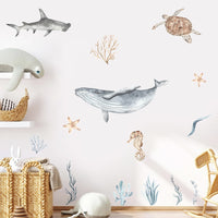 Thumbnail for Ocean Animal Nursery Sticker